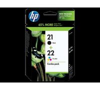 HP 21 Black C9351AE C9351A + HP 22 Colour C9352AE HP21 ORIGINAL INKJET CARTRIDGE