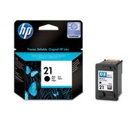 HP 829160941318 Original HP 21 Black Ink Cartridge (C9351A)