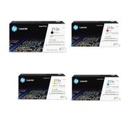HP 213X High Yield Black + 213A Cyan, Magenta, Yellow Standard Original LaserJet Toner Cartridge Multipack Set Color LaserJet Enterprise 5700, 5800, 6700, 6800