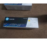 HP 219A Yellow Original Laserjet Toner Cartridge Page Yield 1200 (P/N W2192A)