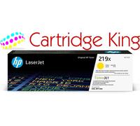 HP 219X High Yield Yellow Original LaserJet Toner Cartridge