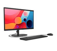 HP 22-dg0003na 21.5" All-in-One PC - Intel®N100, 128 GB UFS, Black, Black