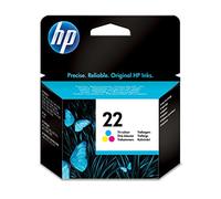 HP 22 Ink Cartridge 1 x Colour (Cyan, Magenta, Yellow) - 138 Pages Case with Packaging