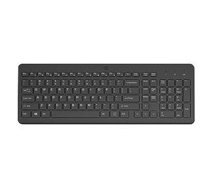 HP 220 Spanish QWERTY Wireless Keyboard - (USB Type-A Port, Battery Life up to 16 Months, 12 Shortcut Combinations, Windows 11; Windows 10), Black