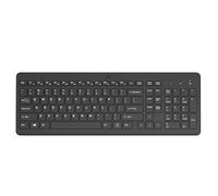 HP 220 Wireless Keyboard | Number pad | Chicklet-style keys | 12 shortcut combos | LED indicators | Long battery life up to 16 months | 2 years limited warranty | Black