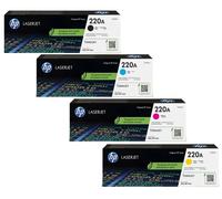 HP 220A / 220X CMYK Original Toners for Laser Jet Pro 4202DW 4302FDN 4303FDW Lot