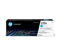 Hewlett Packard W2201X Original HP 220X High Capacity Cyan Toner Cartridge