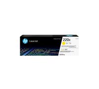 HP 220X High Yield Original LaserJet Toner Cartridge - Yellow