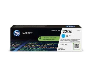 HP 220X (W2201X) Toner Cartridge Original Cyan