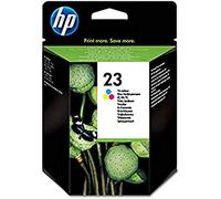 HP 23 Tri-color Original Ink Cartridge (C1823D)