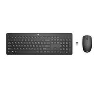 HP 230 Wireless Keyboard and Mouse Combination (1600 DPI, Battery Life up to 16 Months, USB-A Port, LED Indicators, Windows 7, 8, 10 and Mac OS 10.1 or above) Spanish QWERTY Keyboard, Black
