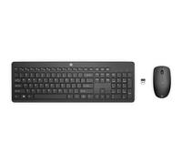 HP 235 Wireless Mouse and Keyboard Combo. Keyboard form factor: Full-size (100%) Connectivity technology: Wireless Device interface: RF Wireless Keyboard key switch: Membrane Recommended usage: Office