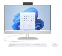 HP 24” All-in-One Desktop PC | Intel® Core™ i3-N300 Processor | 8 GB RAM | 512 GB SSD | Intel UHD Graphics | FHD Display | Windows 11 Home | Dual Speakers | Shell White | 27-cr0058na