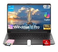 HP 250G-Series Premium Business Laptop - 32GB RAM, 1TB SSD, 15.6" Full HD Display • 13th Gen Intel i3-1315U CPU (Up to 4.5Ghz), Numeric Keypad, Wi-Fi 6, Win 11 Pro, Camera, with Accessories