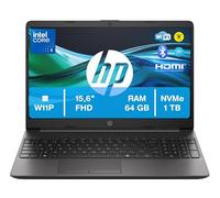 HP 250R G9, Laptop Notebook, Intel Core 5 120U, 64GB RAM, 1TB SSD NVMe, 15.6" Full HD Display, W11P