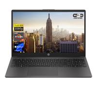 HP 255 G10 15.6" FHD Business Laptop, AMD Ryzen 7 7730U, 64GB RAM, 4TB PCIe SSD, Numeric Keypad, Webcam, Wi-Fi 6, HDMI, Windows 11 Pro, Black