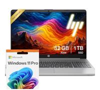 HP 255 G10 Laptop for Home or Work, 32GB RAM, 1TB SSD, 15.6" Full HD, Ryzen 3 7330U (Beat Intel i5-1135G7), HDMI, USB-C, Windows 11 Pro, Business and Fun Ready