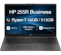 HP 255R G10 Business Laptop 2026, 15.6" FHD Display | AMD Ryzen 7 7735U (Beats Ryzen 7 7730U), 16GB DDR5, 512GB SSD, Numeric Keypad, WiFi 6, Webcam, Bluetooth 5.3, Win 11 Pro