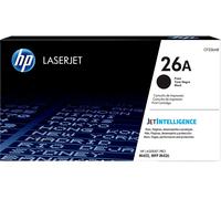 HP 26A Original LaserJet Black Toner Cartridge, Black