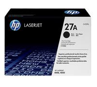 HP 27X Original Black Toner Cartridge - HP LaserJet Series Toner Cartridges - HP LaserJet 4000 Toner Cartridges