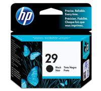 HP 29 black original ink cartridge.