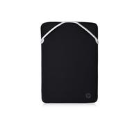 HP 2F2K5AA 15.6 Inch Black & Silver Protective Reversible Laptop Notebook Sleeve