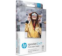 HP 2x3" Premium Zink Photo Paper (50 Sheets) Compatible with Sprocket Portable