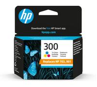 HP 300 Original Cyan, Magenta, Yellow Tri-Colour Ink Cartridge