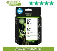HP 301 2-pack Black/Tri-color Original Ink Cartridges