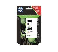 HP 301 ink cartridge 2 pc(s) Original Black, Cyan, Magenta, Yellow