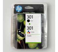 HP 301 2-pack Black/Tri-color Original Ink Cartridges