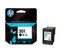 HP 301 original ink cartridge black standard capacity 3ml 190 pages 1-pack