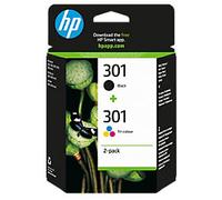 HP 301 2-pack Black/Tri-color Original Ink Cartridges
