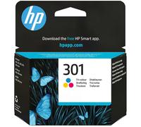 HP 301 Original Tri-colour Ink Cartridge, Black & Tri-colour