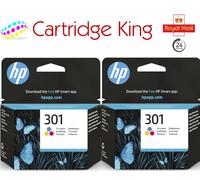 HP 301 Tri-colour Original Ink Cartridge 2 pack - CH562EE