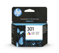 HP 301 Tri-Colour Original Ink Cartridge (CH562EE) - For DeskJet 1000, 1010, 1050, 1510, 2050, 2510, 2540, 3000, 3050, 3055, ENVY 4500, 5530, Office