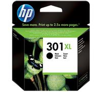 HP 301XL Original Black Ink Cartridge, Black