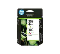 HP 302 2-Pack Black & Tri-Colour Original Ink Cartridge for HP OfficeJet 4655 N