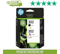 HP 302 2-pack Black/Tri-color Original Ink Cartridges