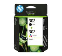 HP 302 2-pack Black/Tri-color Original Ink Cartridges