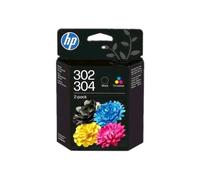 HP 302/304 Black and Tri-Colour Ink Cartridges 2 pack for HP ENVY 4524 5032