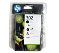 HP 302 2-pack Black/Tri-color Original Ink Cartridges