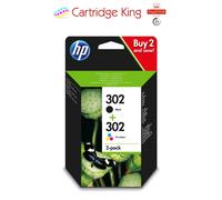 HP 302 Original Combo Ink X4D37AE - Free blue polybag for recycling old ink