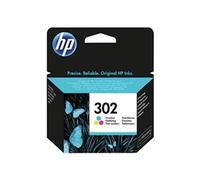 HP 302 Tri-colour Original Ink Cartridge (F6U65AE)