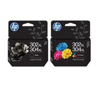 Hp 302Xl / 304Xl Black & Colour Ink Cartridge