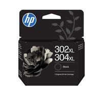 HP 302XL/304XL High Yield Black Original Ink Cartridge (B7RT9AE) - Works DeskJet 1110, 2130, 3630, 2600 & 3700 series, OfficeJet 3830, 4650 series, E