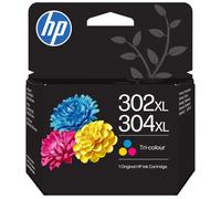 HP 302XL/304XL Tri-colour Ink Cartridge, Tri-colour