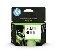HP 302XL Black Original Ink Cartridge, High Yield | Compatible with HP DeskJet 1100, 2100, 2200, 3600, 3800, 4600, HP Envy 4500, HP OfficeJet 3800, yield 430 pages (F6U68AE)