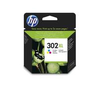 HP 302XL High Yield Tri-Colour Original Ink Cartridge for HP DeskJet 1110/2130