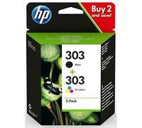 HP 303 2-pack Black/Tri-colour Original Ink Cartridges Combo pack (3YM92AE) 6230